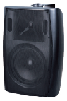 8寸低音1寸高音挂墙式音箱（水平角度可旋转，可选白色或黑色）